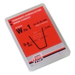 knife w fix 1st blade cutting width 3-4 mm, max. long cutting width 7, (pack of 20 pcs.)